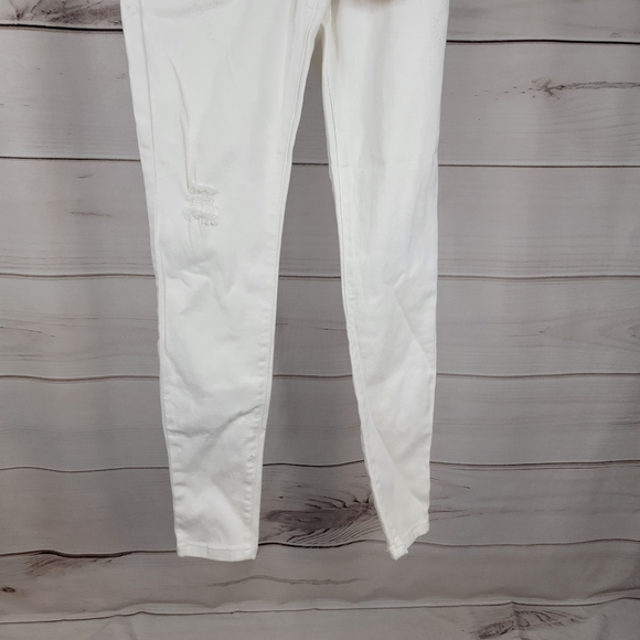 CALIFORNIA VINTAGE JEANS WHITE MID RISE SKINNY WOMENS SIZE 7 NWT #B62 - Picture 2 of 5